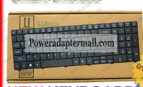 New Acer Aspire 5252 7552 7552G Keyboard US